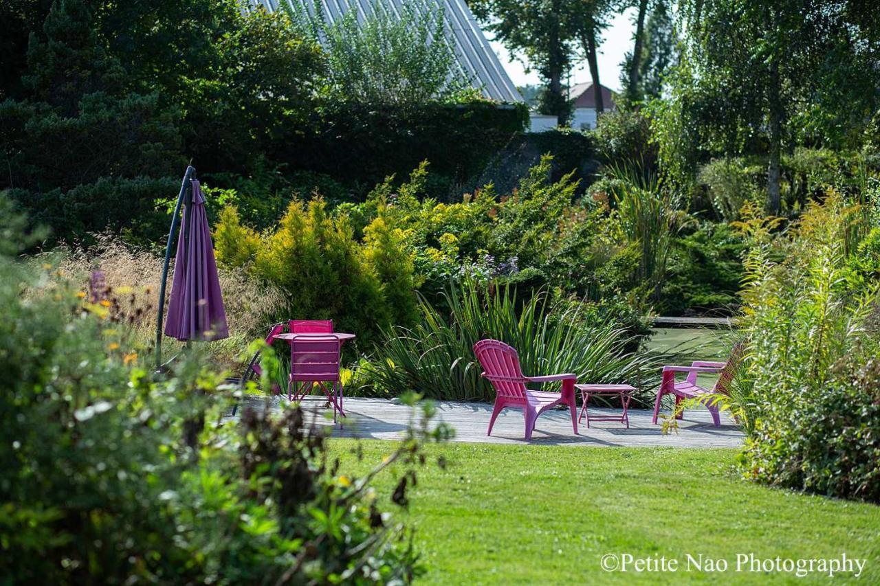 Au Jardin Des Deux Ponts Bed & Breakfast Abbeville Luaran gambar